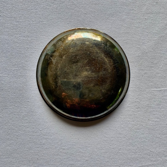 Vintage Oneida Silver Candy Nut or Coin Dish 6" Width MCM Cauldron Offering Bowl - Picture 6 of 7